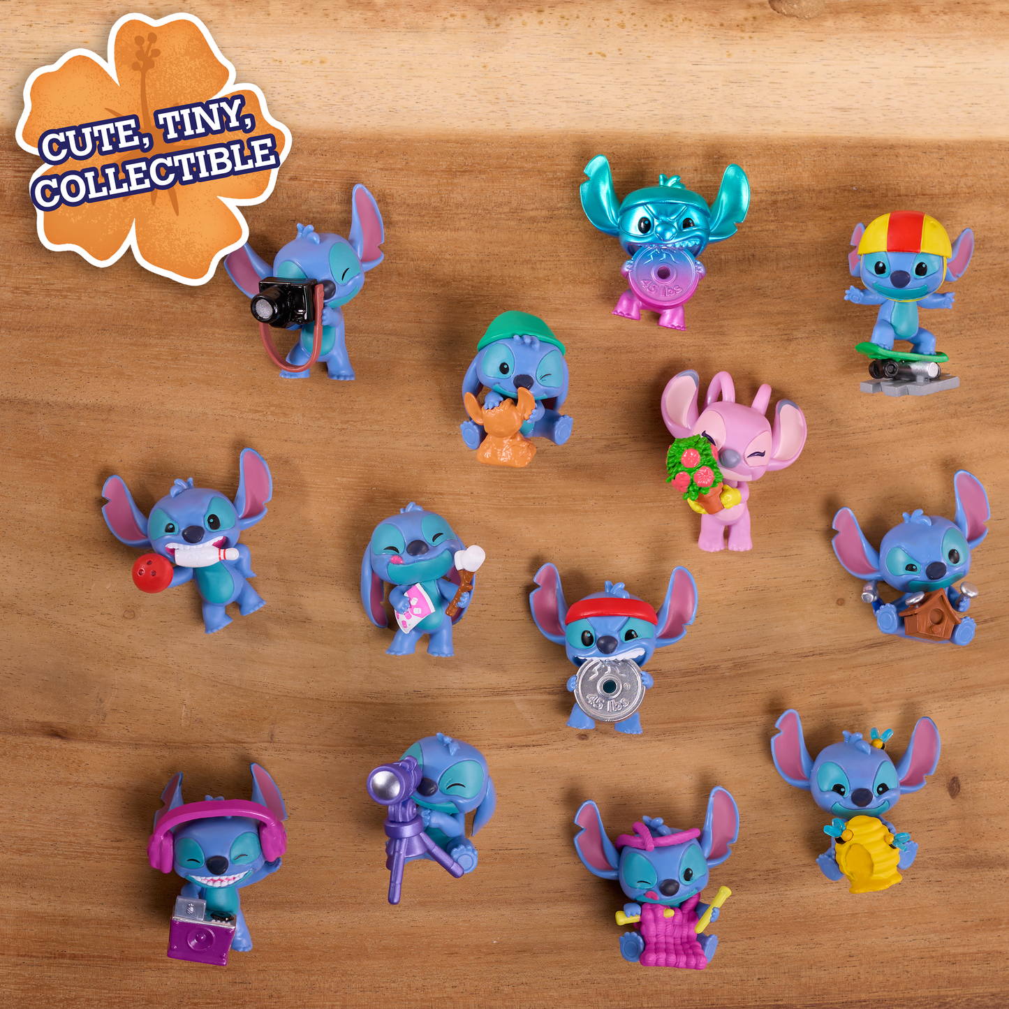 Capsula Stitch Mini Figuras