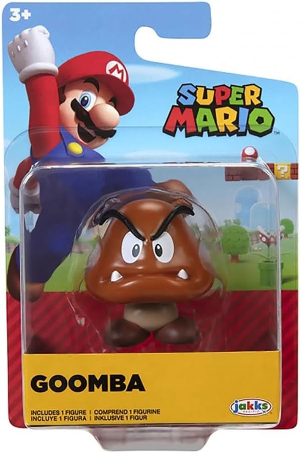 Mini Figura goomba - Super Mario 6,5cm