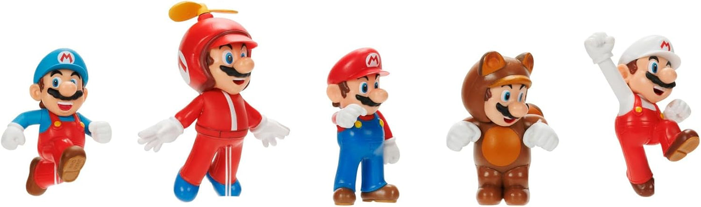 Figuras Nintendo Super Mario Bros 5 Transformaciones