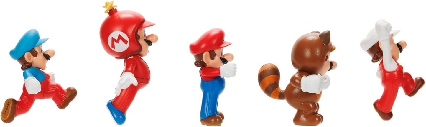Figuras Nintendo Super Mario Bros 5 Transformaciones