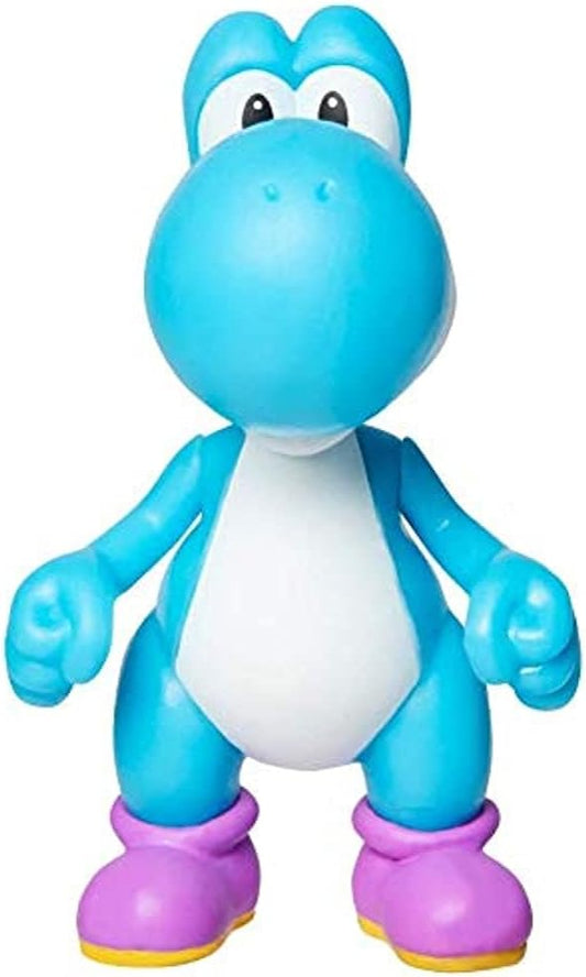 Figura Yoshi Azul Claro De 6cm Super Mario