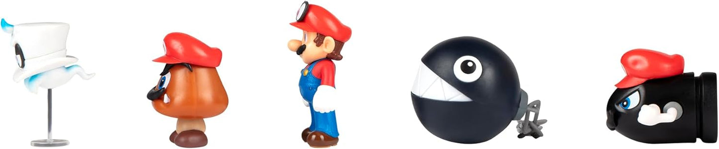 Pack 5 Figuras Super Mario Odyssey 6cm