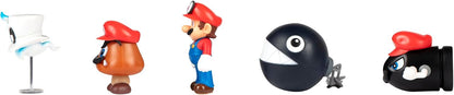 Pack 5 Figuras Super Mario Odyssey 6cm