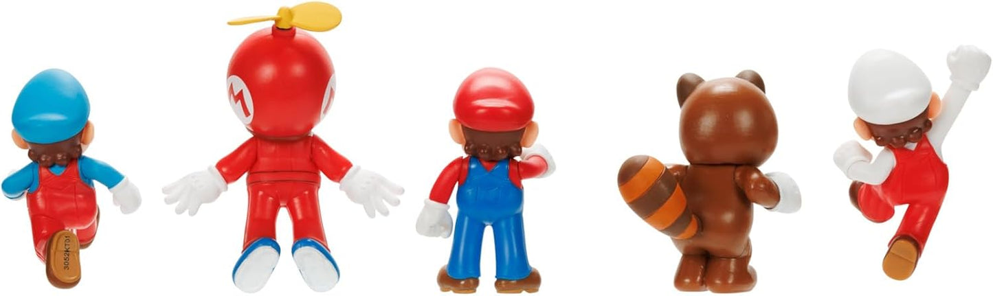Figuras Nintendo Super Mario Bros 5 Transformaciones