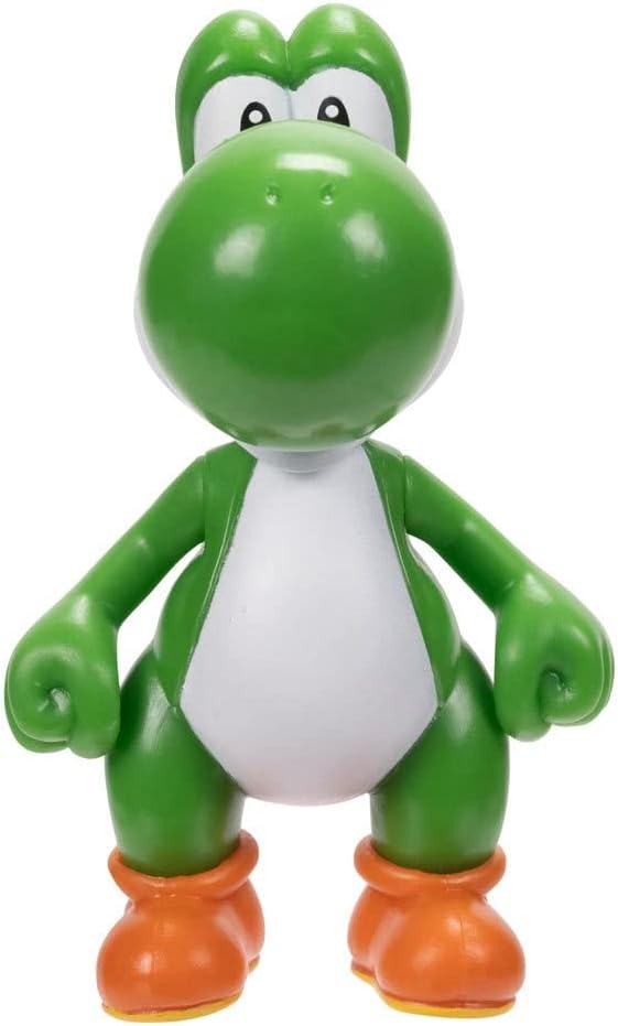 Mini Figura Articulada Yoshi - Super Mario 6,5cm