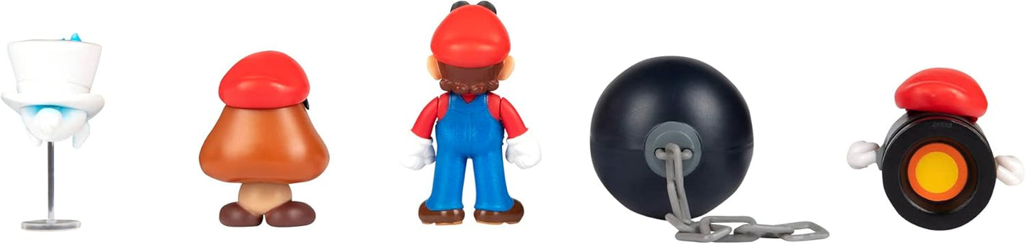 Pack 5 Figuras Super Mario Odyssey 6cm