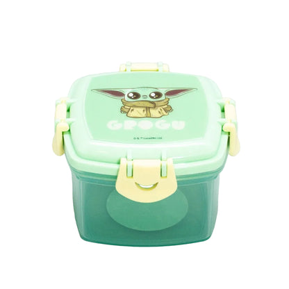 Porta Snack Cuadrado 360ml Grogu Star Wars Yoda