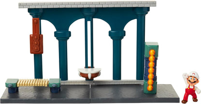 Playset Super Mario Castillo De Lava Juego Nintendo