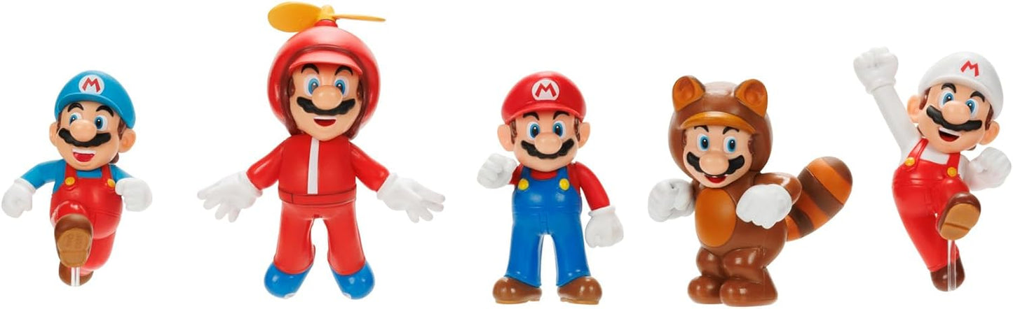 Figuras Nintendo Super Mario Bros 5 Transformaciones