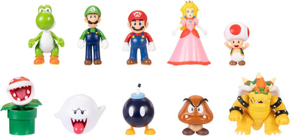 Figura Super Mario Nintendo Amigos y Villanos