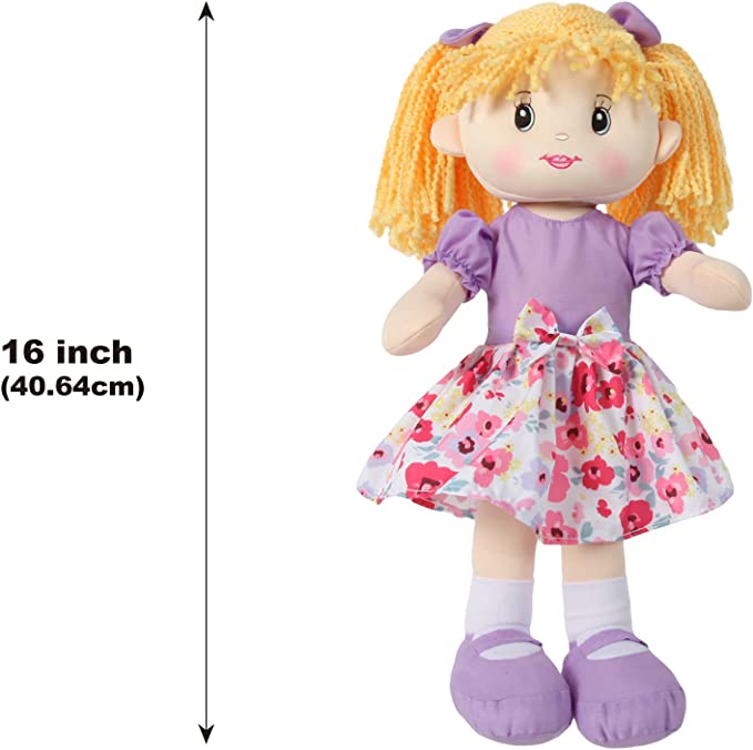 Muñeca Pepona Flores Musical Lila 44cm