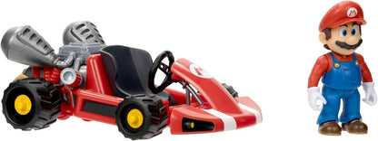 Super Mario Vehiculo Kart Racer con Figura Desmontable