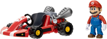 Super Mario Vehiculo Kart Racer con Figura Desmontable
