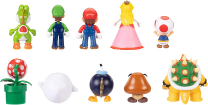 Figura Super Mario Nintendo Amigos y Villanos
