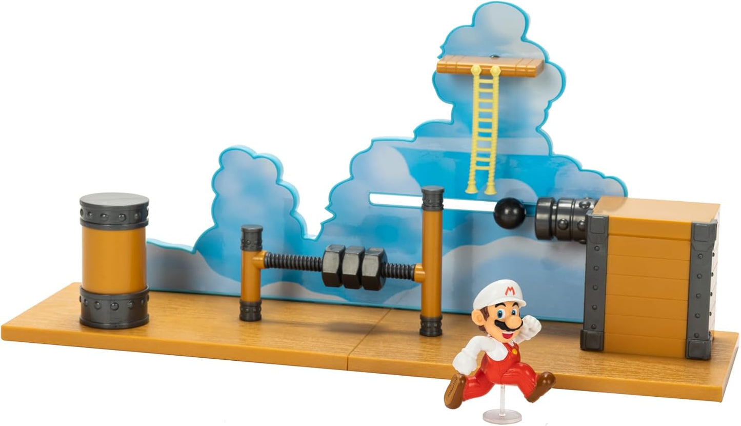 Set Super Mario Nintendo Cubierta De Aeronave Playset