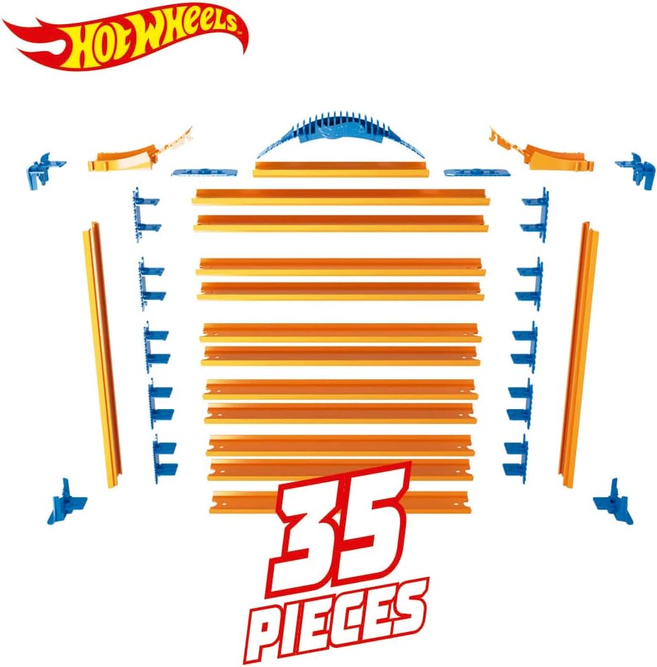 Hot Wheels Car Case Para 44 Carros Rack & Track