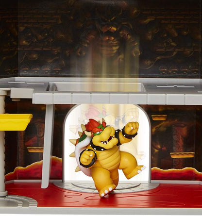 Juguete Escena Batalla Castillo De Bowser Super Mario