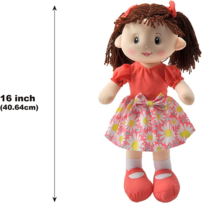 Muñeca Pepona Flores Musical Coral 44cm