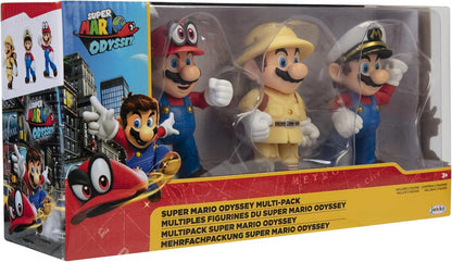 Set 3 Figuras Super Mario Odyssey Jakks Pacific