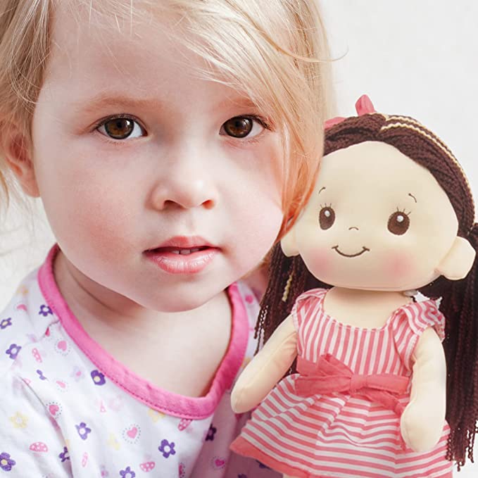 Muñeca Pepona a Rayas Musical 44cm