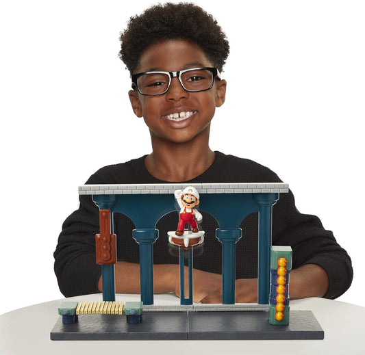 Playset Super Mario Castillo De Lava Juego Nintendo