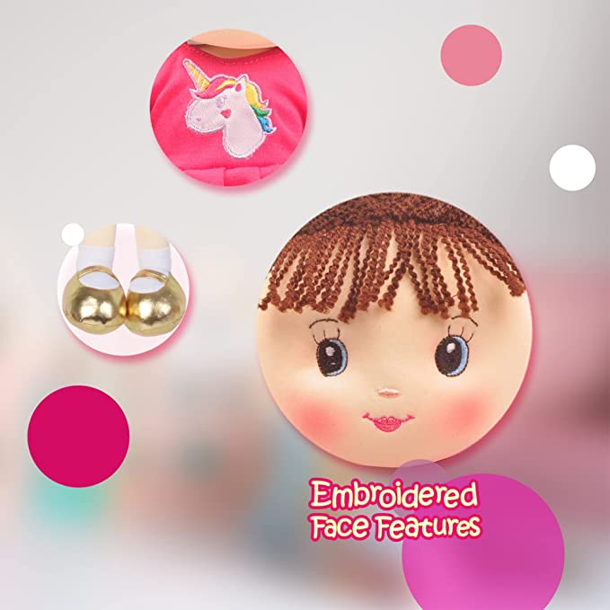 Muñeca Pepona Fucsia Musical 44cm