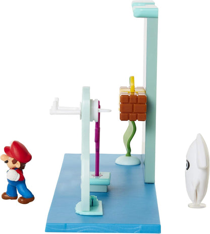 Set Super Mario Juego Submarino Escenario con Figura