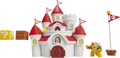 Juguete Super Mario Castillo De Princesa Peach + Mini Bowser