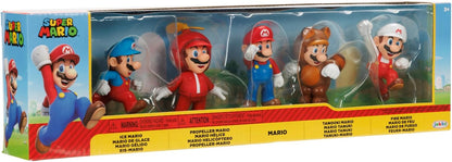 Figuras Nintendo Super Mario Bros 5 Transformaciones