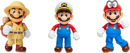 Set 3 Figuras Super Mario Odyssey Jakks Pacific