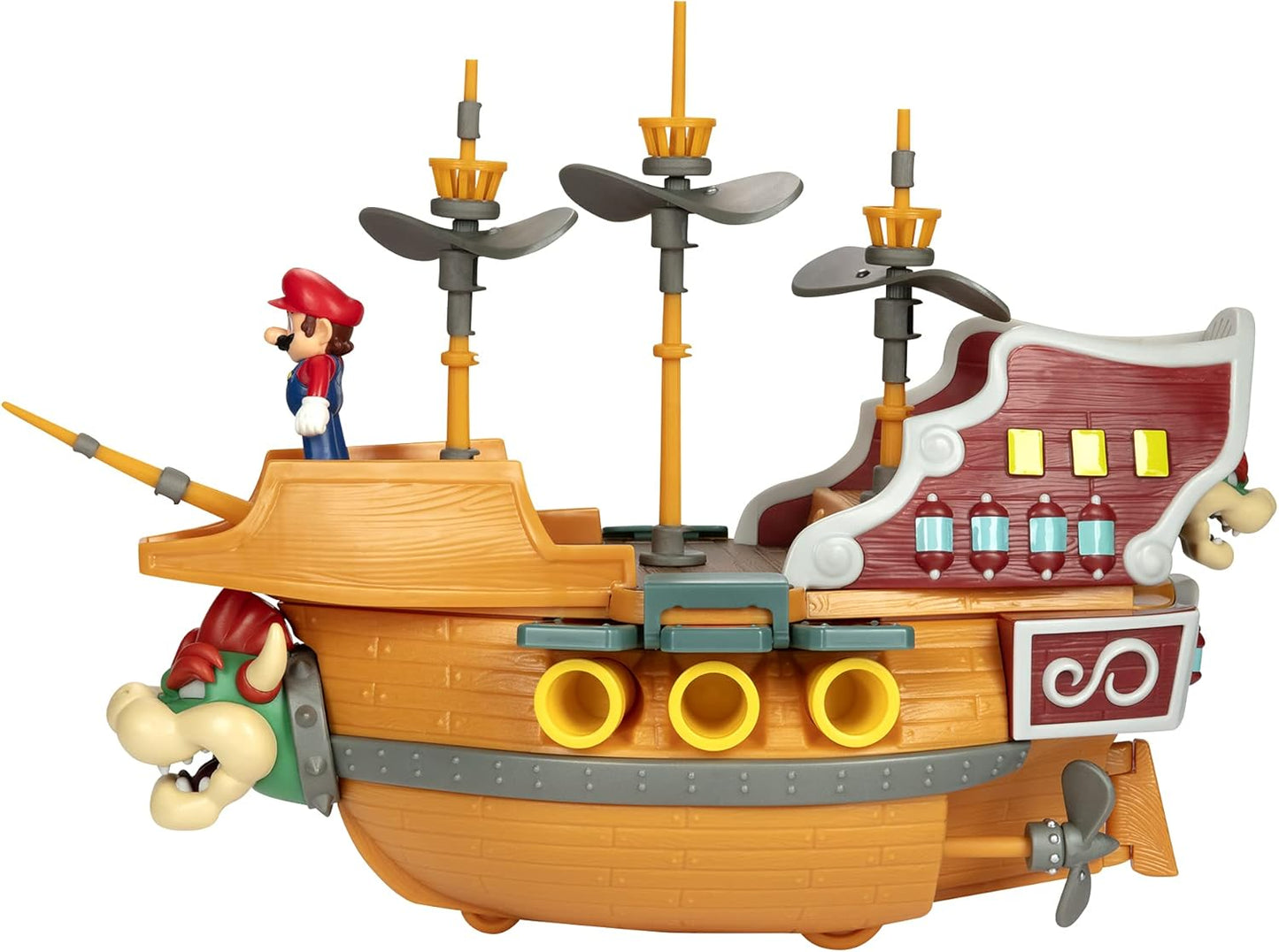 Juego Super Mario Barco Bowser Deluxe