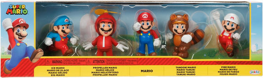 Figuras Nintendo Super Mario Bros 5 Transformaciones