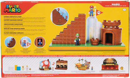 Juguete Super Mario Juego Nivel Completado