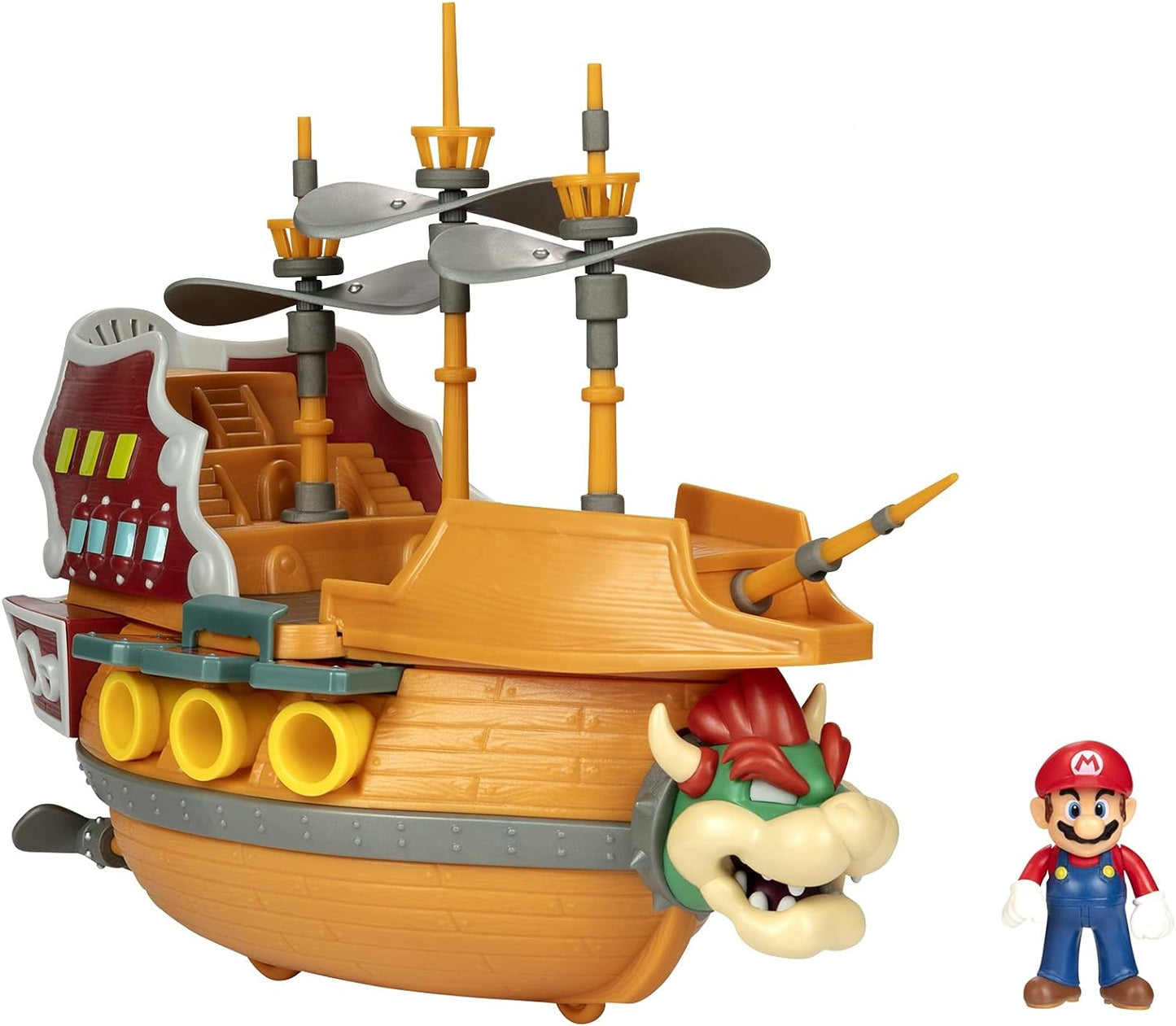Juego Super Mario Barco Bowser Deluxe