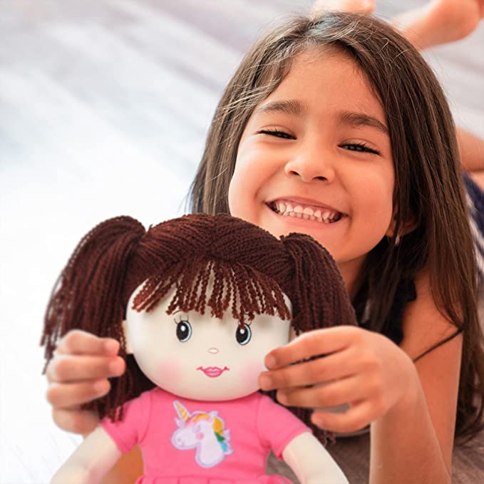 Muñeca Pepona Fucsia Musical 44cm