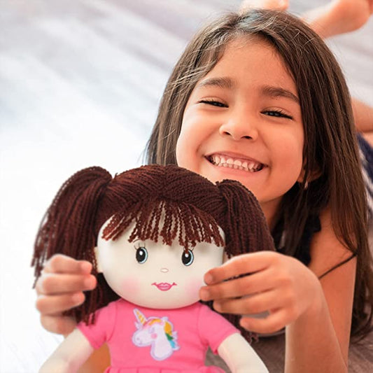 Muñeca Pepona Fucsia Musical 44cm