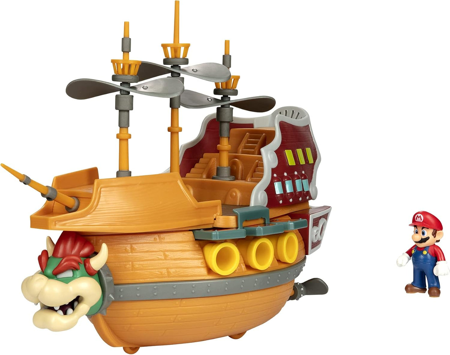Juego Super Mario Barco Bowser Deluxe