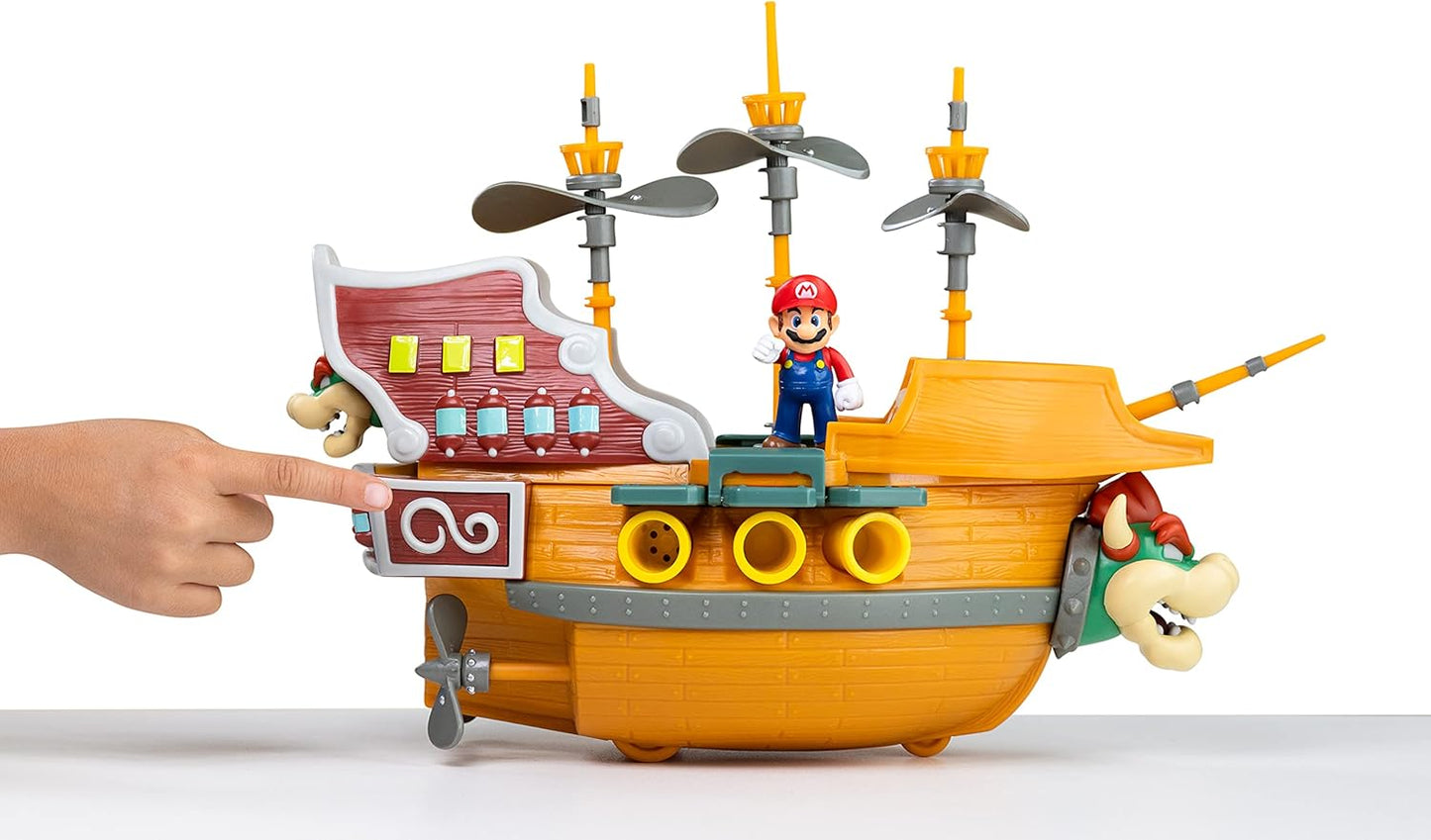 Juego Super Mario Barco Bowser Deluxe
