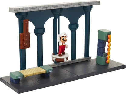 Playset Super Mario Castillo De Lava Juego Nintendo