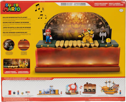 Juego Super Mario Batalla Deluxe De Bowser Battle