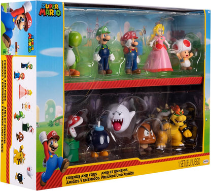 Figura Super Mario Nintendo Amigos y Villanos