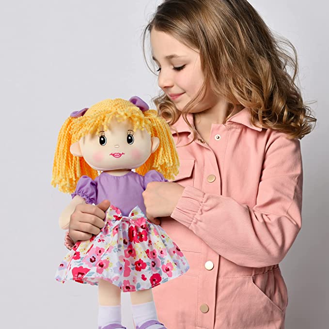 Muñeca Pepona Flores Musical Lila 44cm
