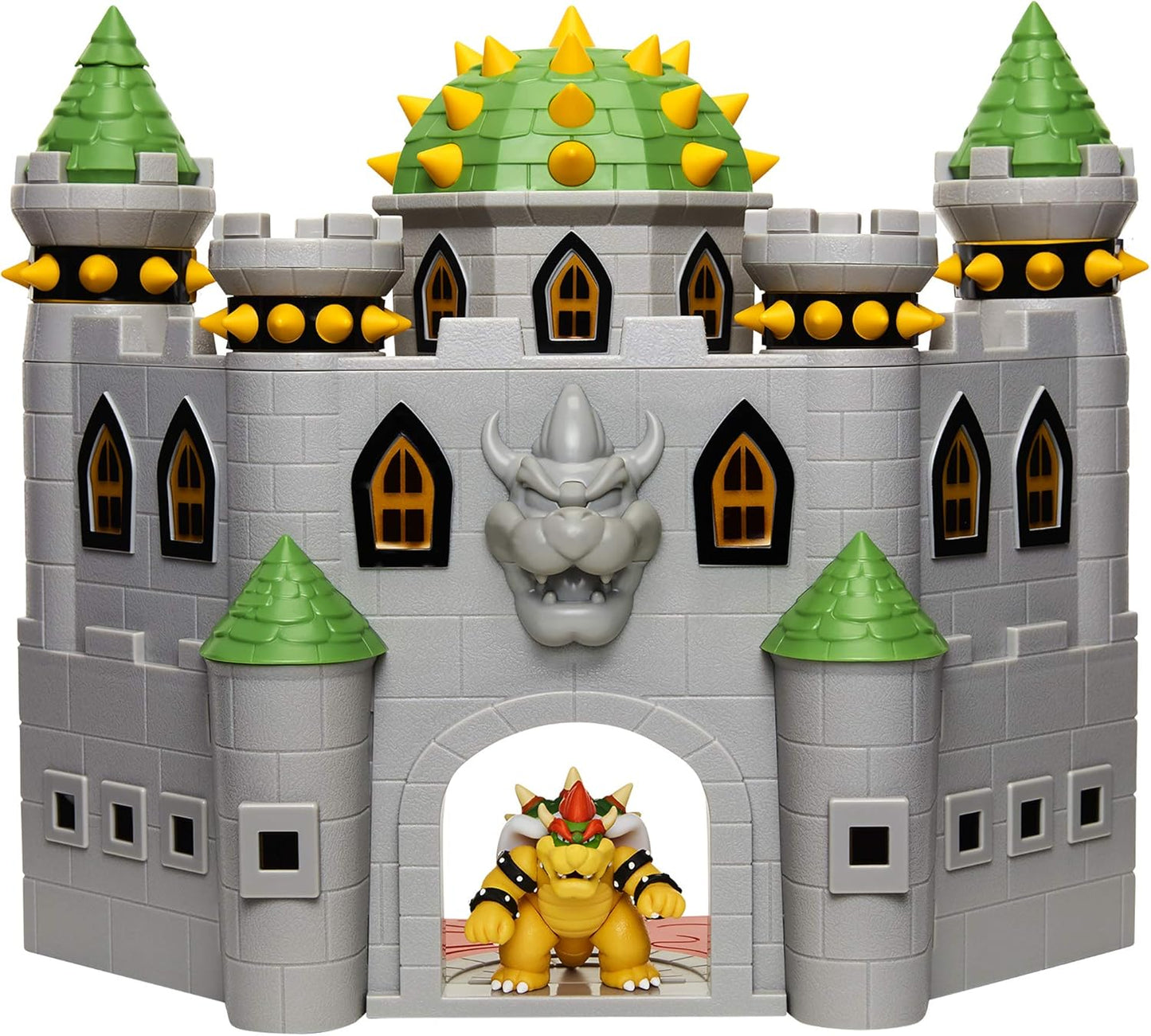 Juguete Escena Batalla Castillo De Bowser Super Mario