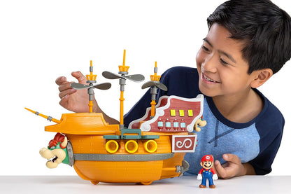 Juego Super Mario Barco Bowser Deluxe