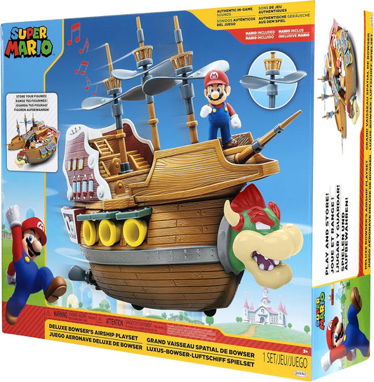 Juego Super Mario Barco Bowser Deluxe