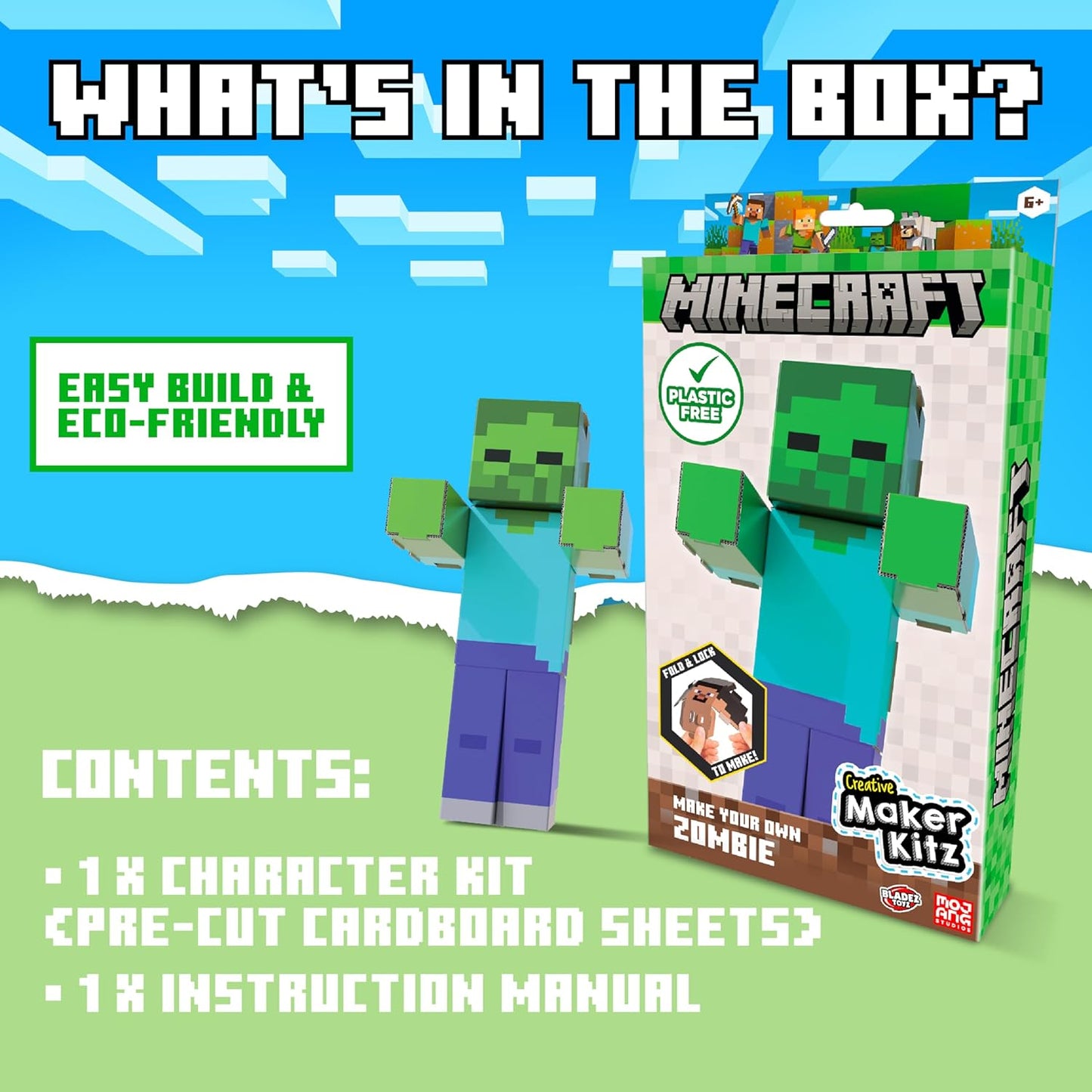 Juego Crea Tu Propio Zombie De Minecraft