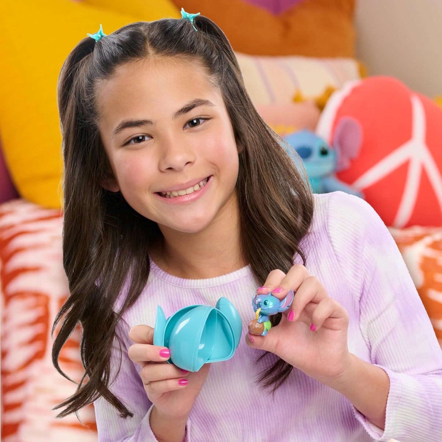 Minifigura Sorpresa Stitch Disney Cápsula Coleccionable
