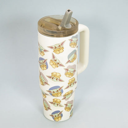 Mug Termico 30 Oz Star Wars Yoda 900ml