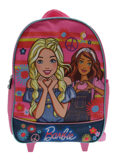 Mochila Infantil con Ruedas 15" Barbie