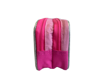 Estuche Satin Doble Cierre Barbie Palmeras